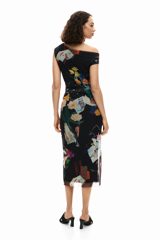ROBE MI-LONGUE - DESIGUAL - 26SWVW46.2000