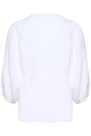 BLOUSE LIN AVEC BRODERIES- PART TWO- 30308680
