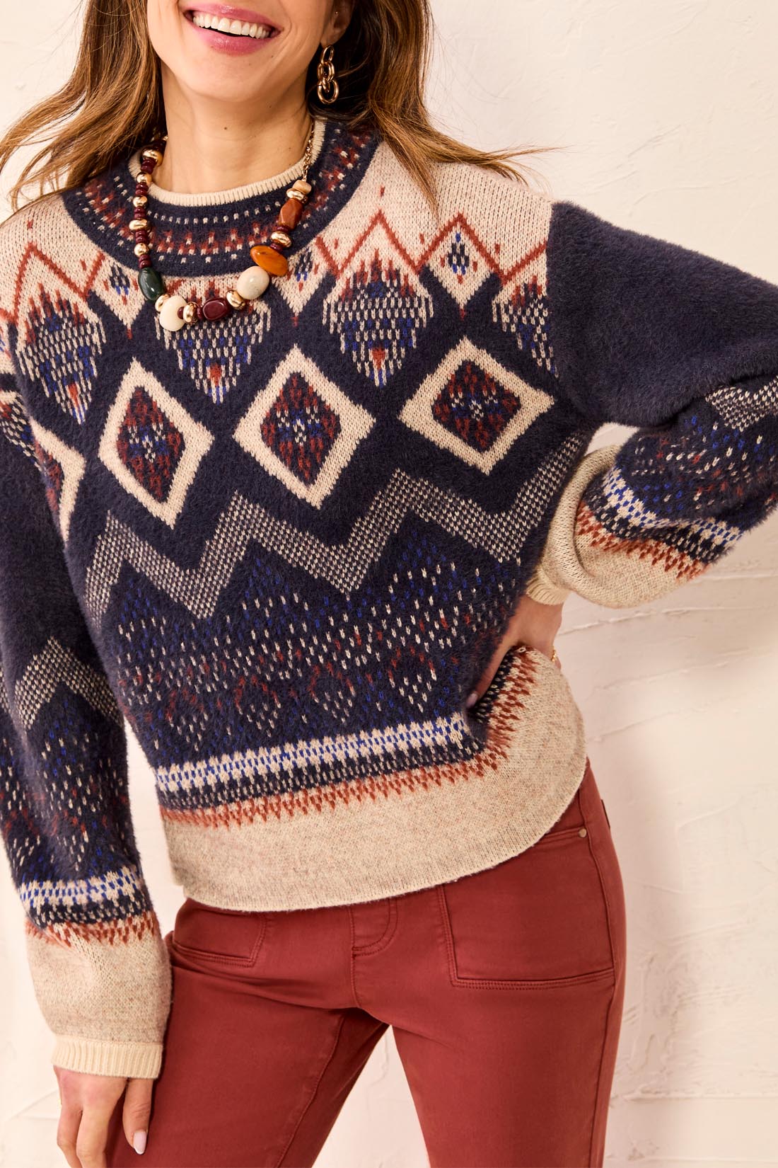 Chandail col montant - Tribal - 31310