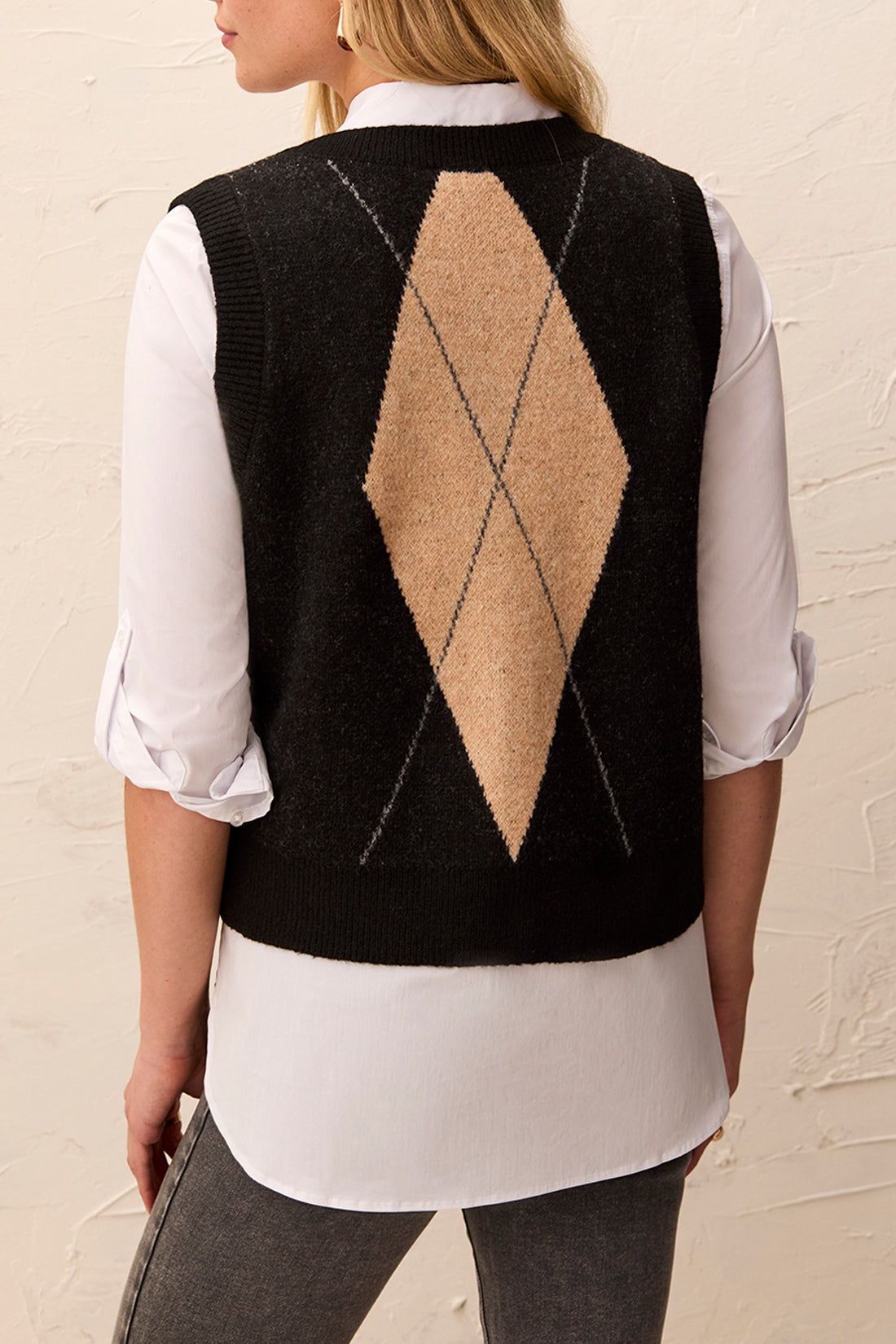 Gilet à bouton - Tribal - 32070
