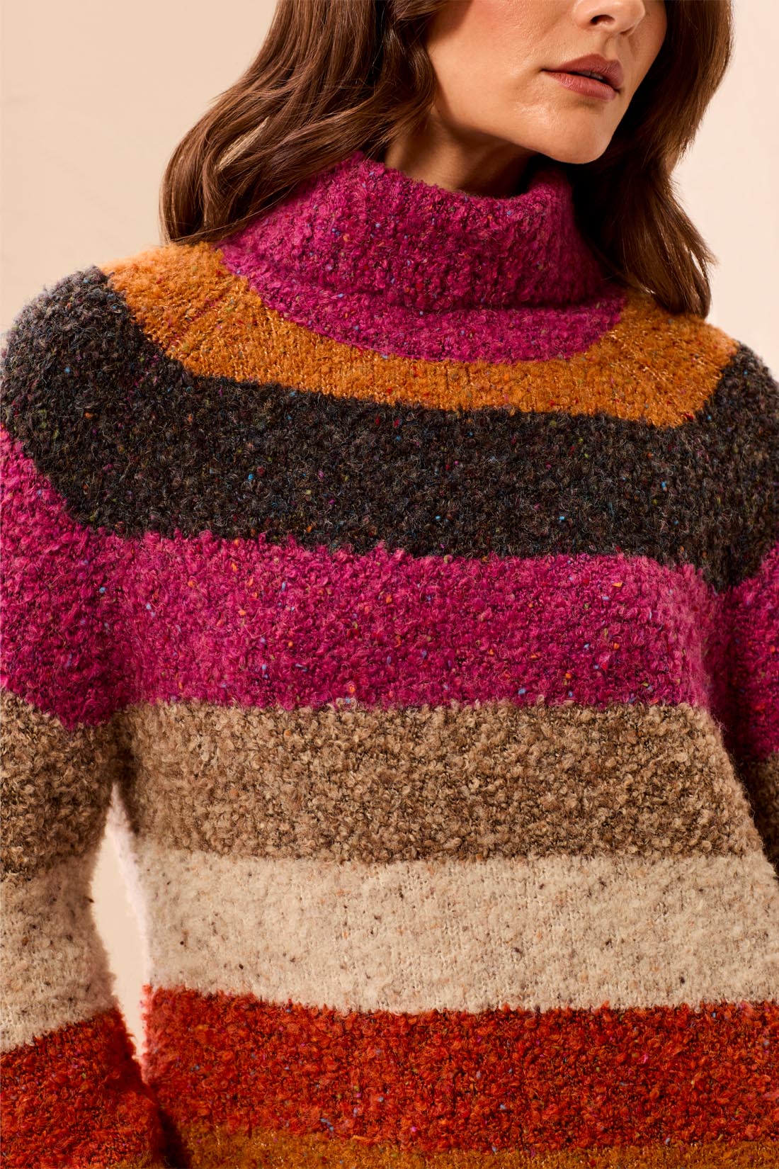Chandail col roulé - Tribal - 32640