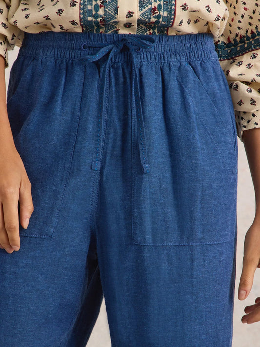 PANTALON DE LIN - WHITE STUFF- 442670