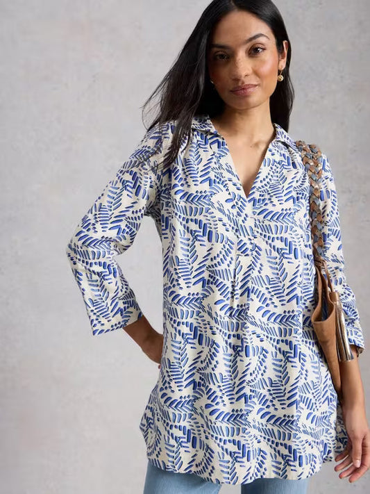 TUNIQUE IMPRIMÉ- WHITE STUFF- 445287