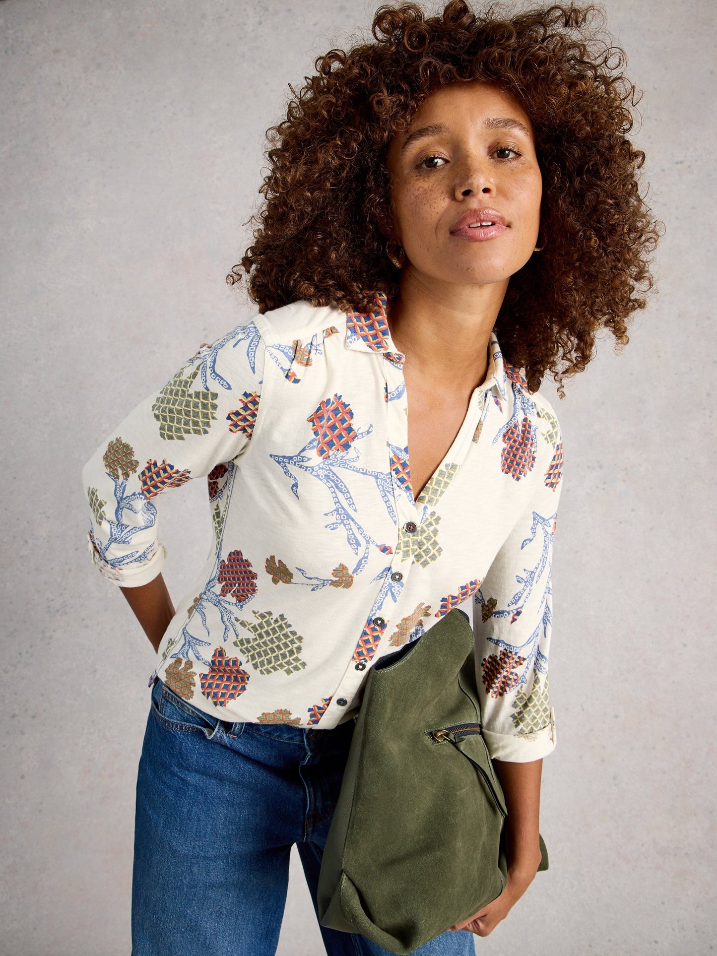 CHEMISE IMPRIME - WHITE STUFF - 445494