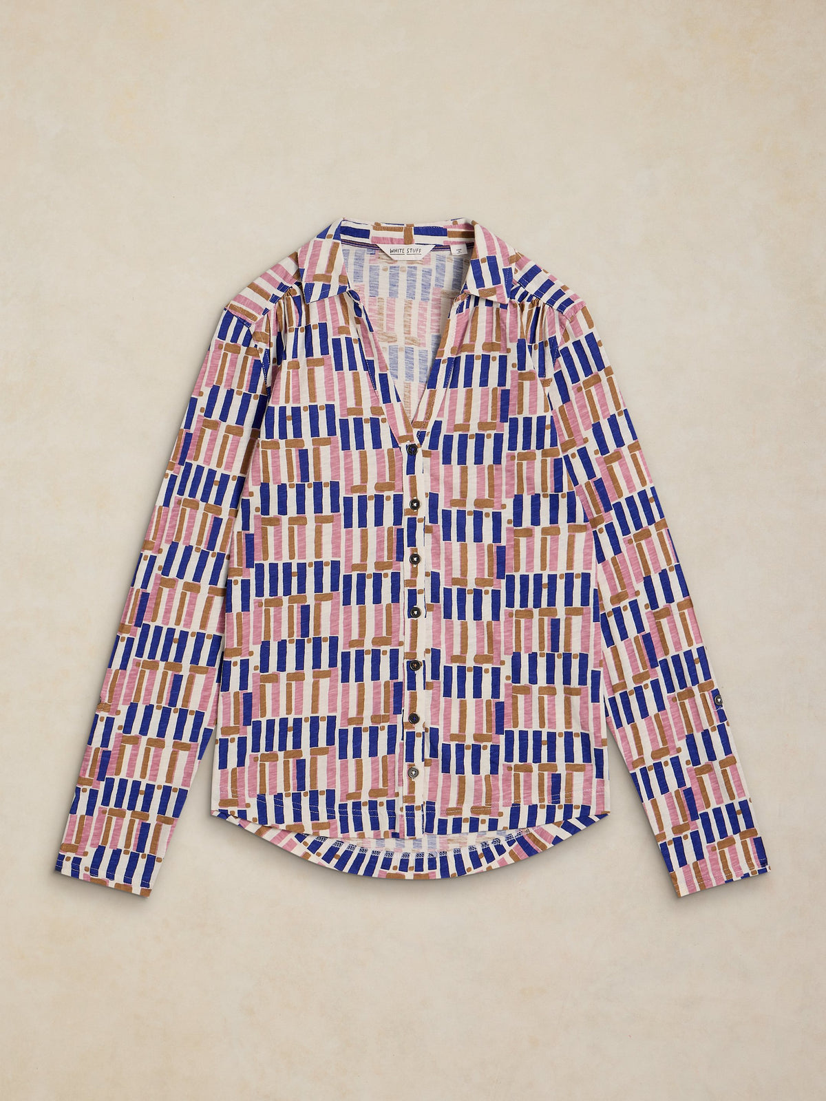Chemise imprimé - WHITE STUFF  - 447101 - 2 COULEURS