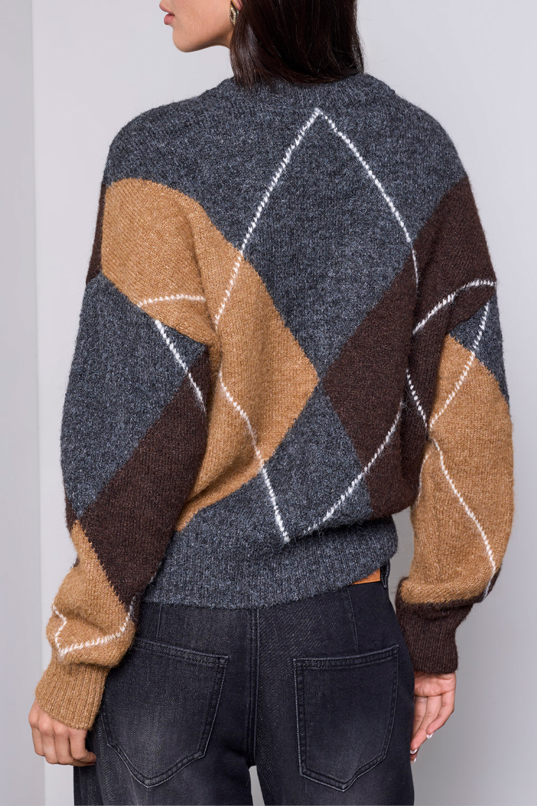 Cardigan à losange - Tribal - 62630