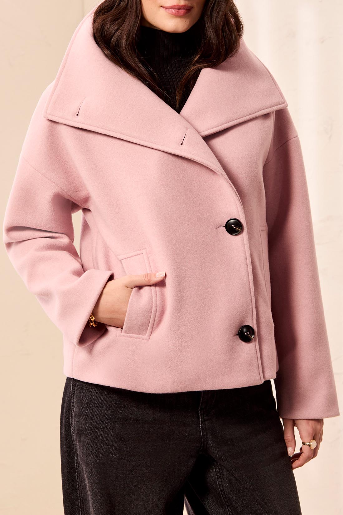 Manteau col entonnoir - Tribal - 64430