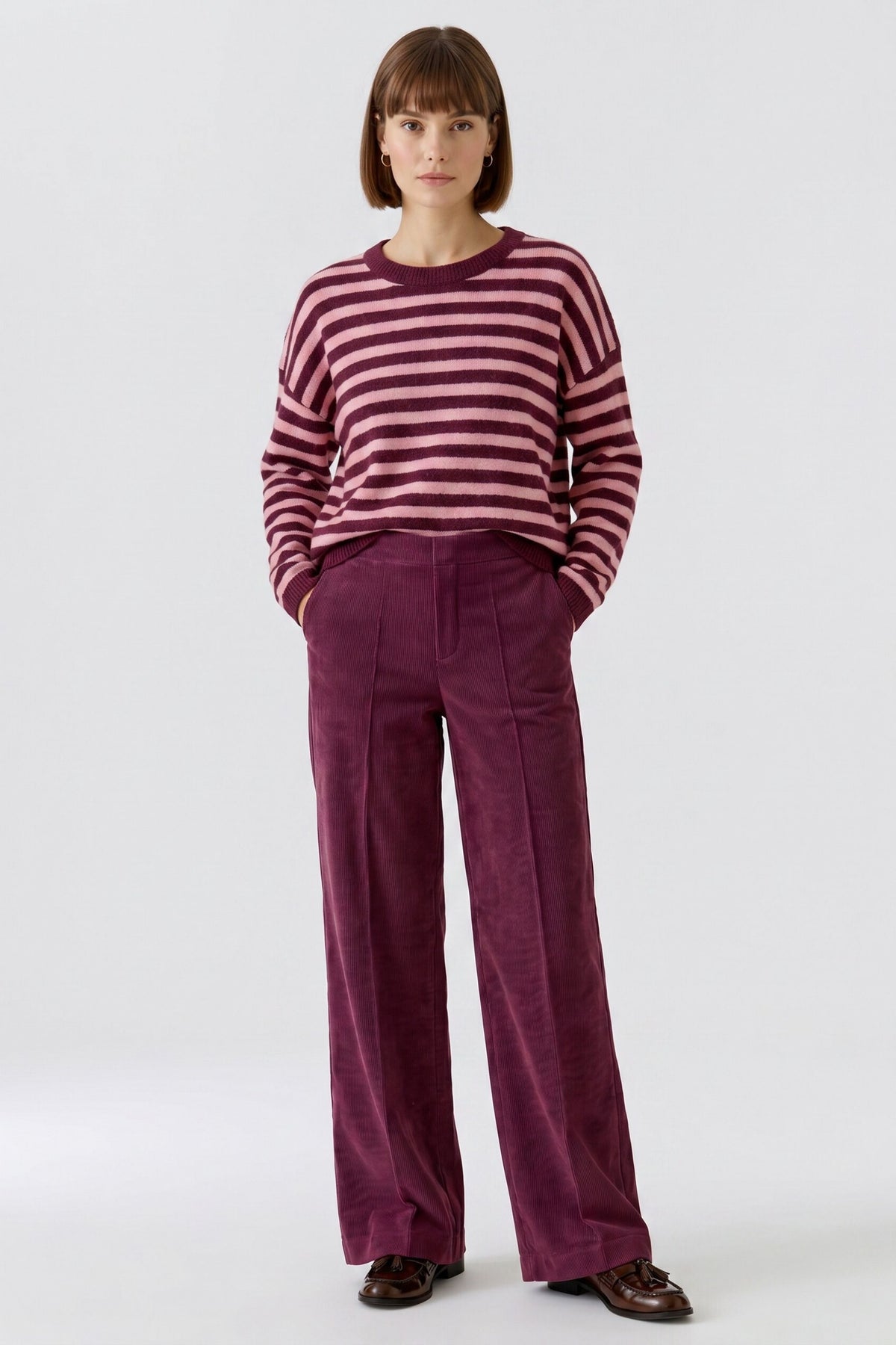 Pantalon velours - Oui - 85738