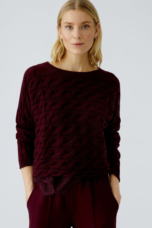 Chandail torsades - Oui  - 94609