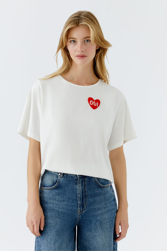T-SHIRT MANCHE COURTE - OUI - 96046