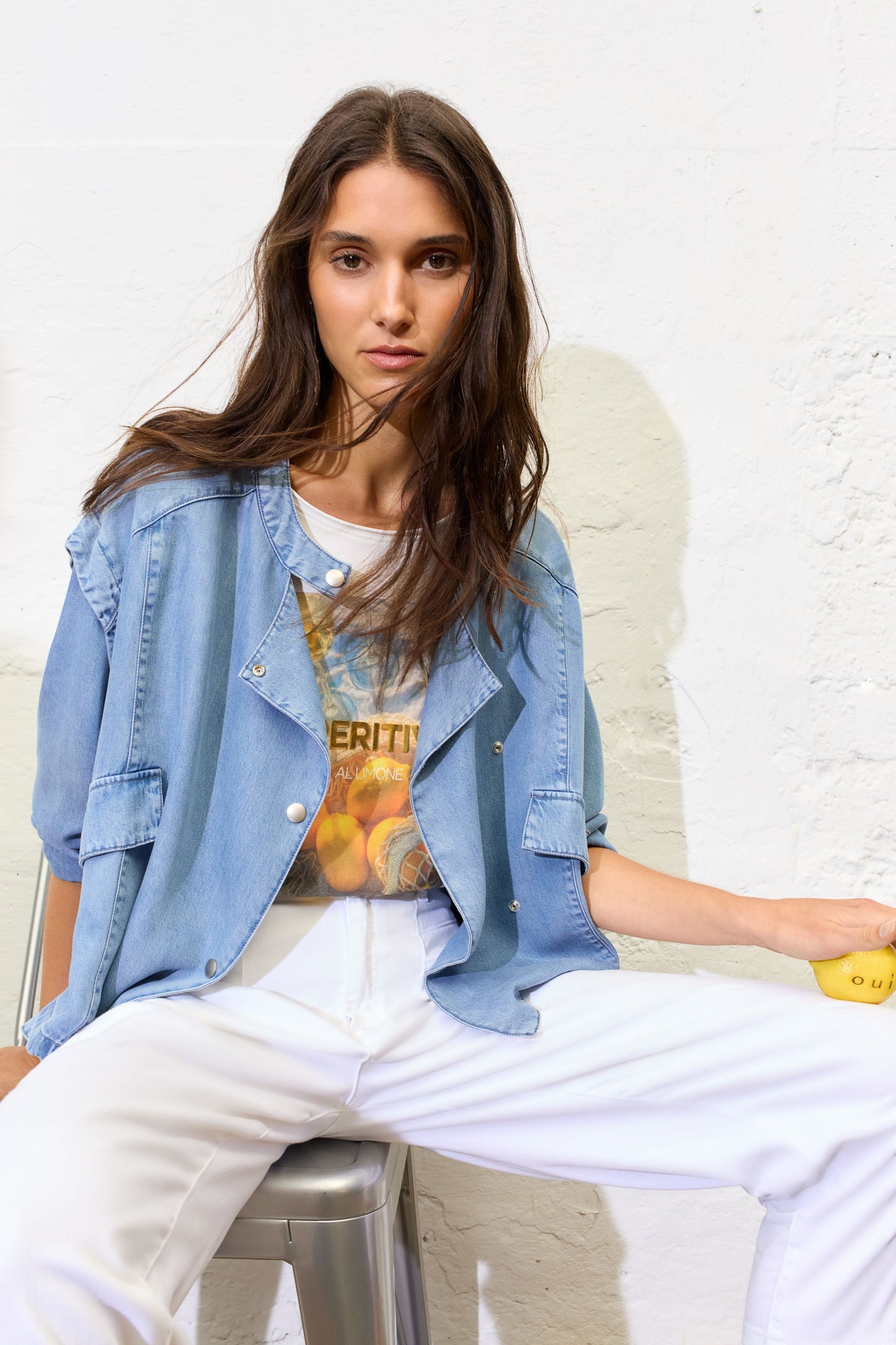 T-SHIRT MANCHE COURTE - OUI - 97201