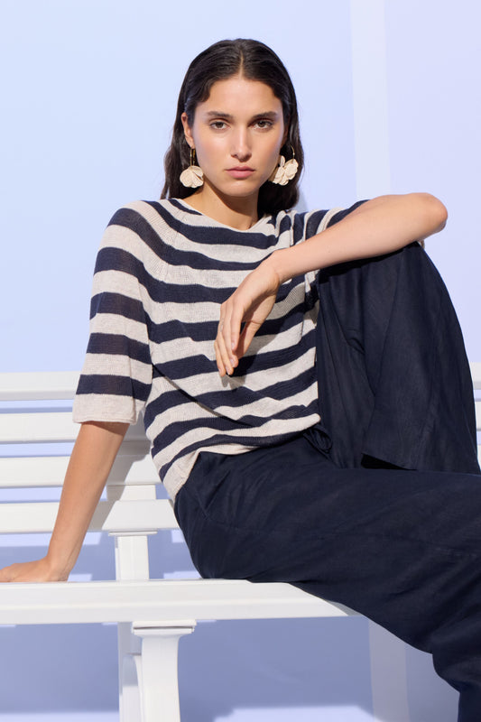 CHANDAIL RAYURES - OUI - 97418