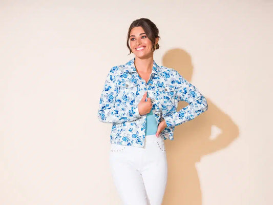 JACKET IMPRIMÉ - ALISON SHERI - A43105