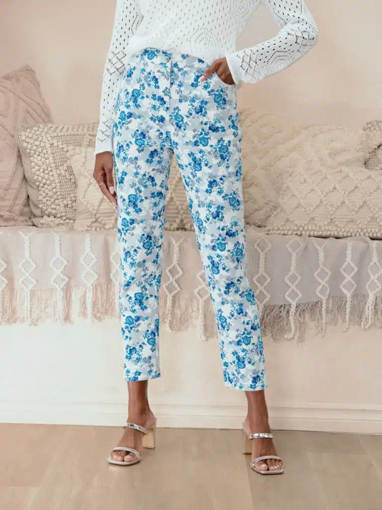 PANTALON IMPRIMÉ - ALISON SHERI - A43106