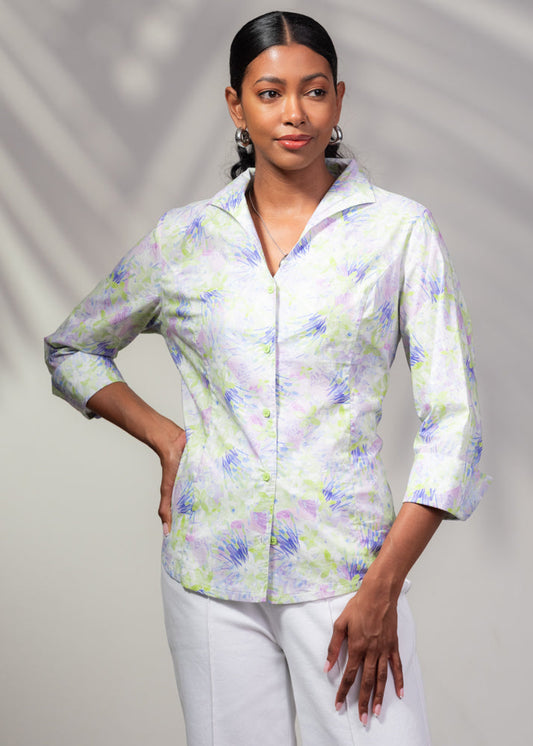 CHEMISE IMPRIMÉ - ALISON SHERI - A45091