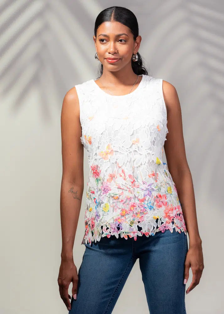 CAMISOLE DENTELLE- ALISON SHERI- A45115
