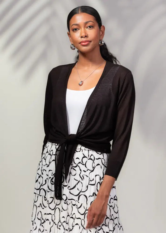 CARDIGAN BOLERO - ALISON SHERI - A45136 - 4 COULEURS