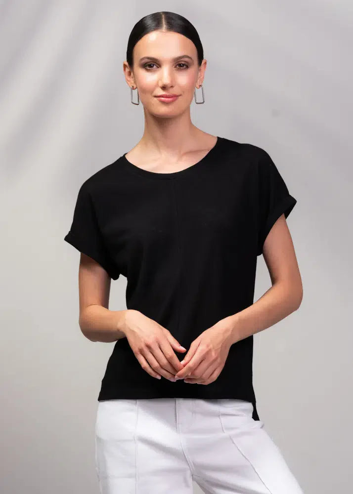 T-SHIRT MANCHE COURTE - ALISON SHERI - A45140