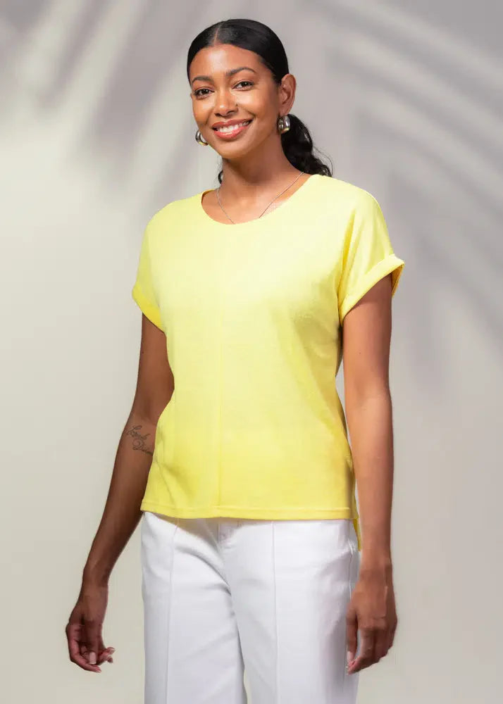 T-SHIRT MANCHE COURTE - ALISON SHERI - A45140