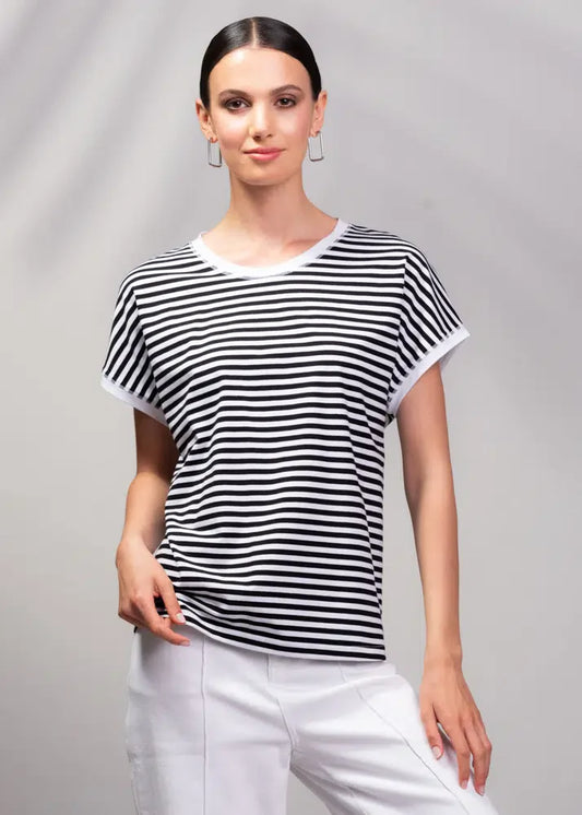 T-SHIRT RAYE- ALISON SHERI- A45232