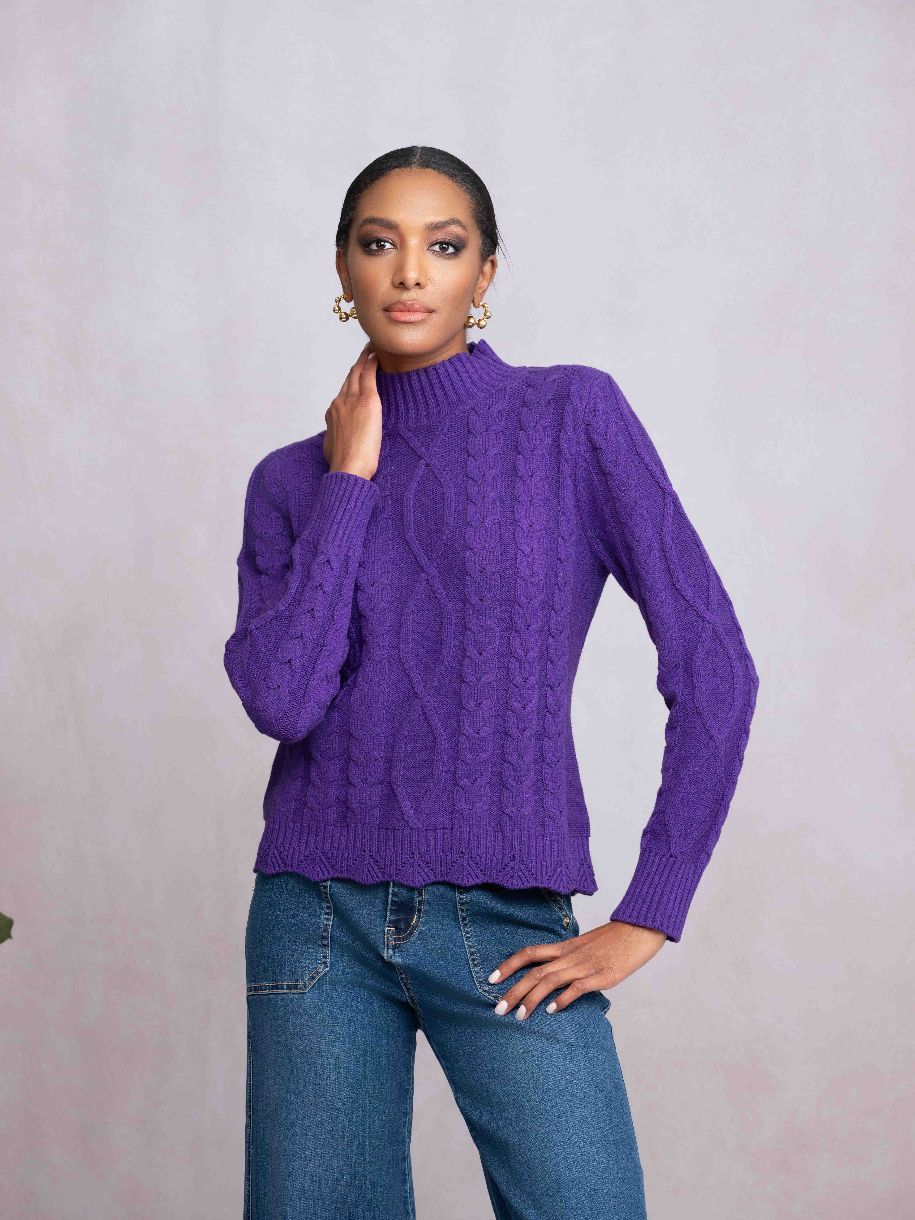 CHANDAIL COL MAO - ALISON SHERI - A46083