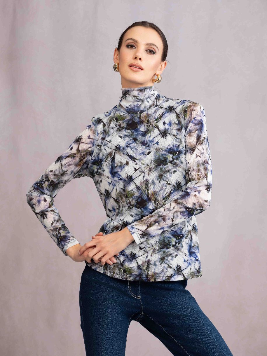 CHANDAIL COL MAO - ALISON SHERI - A46287
