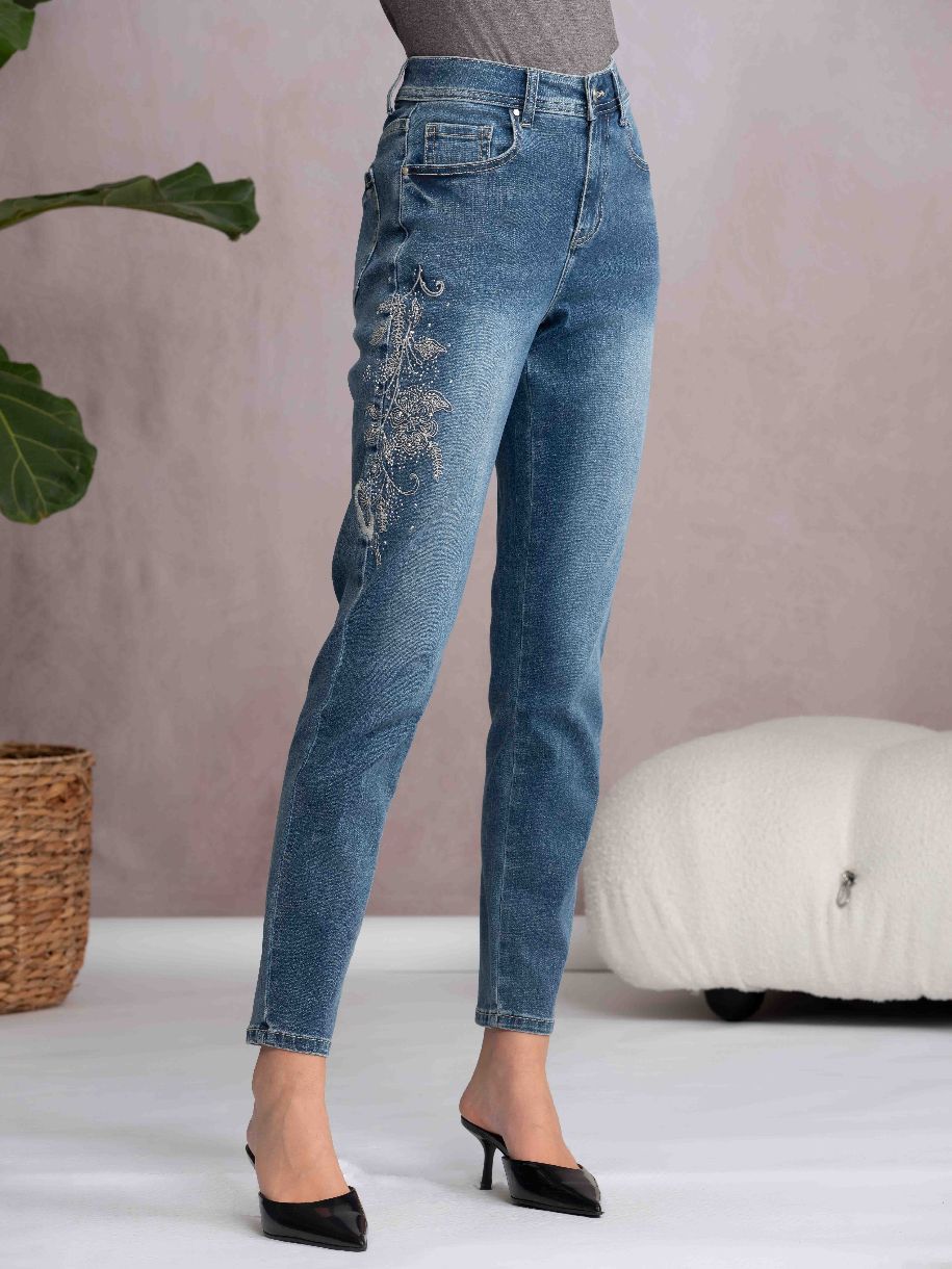PANTALON JEANS - ALISON SHERI - A46288