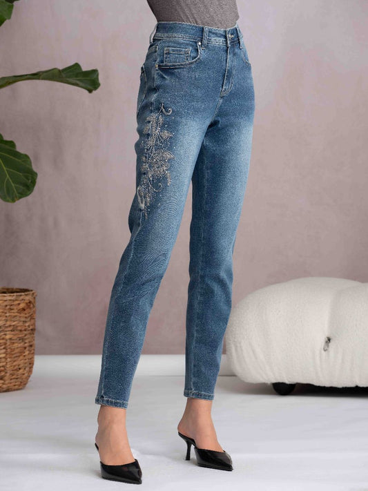 PANTALON JEANS - ALISON SHERI - A46288