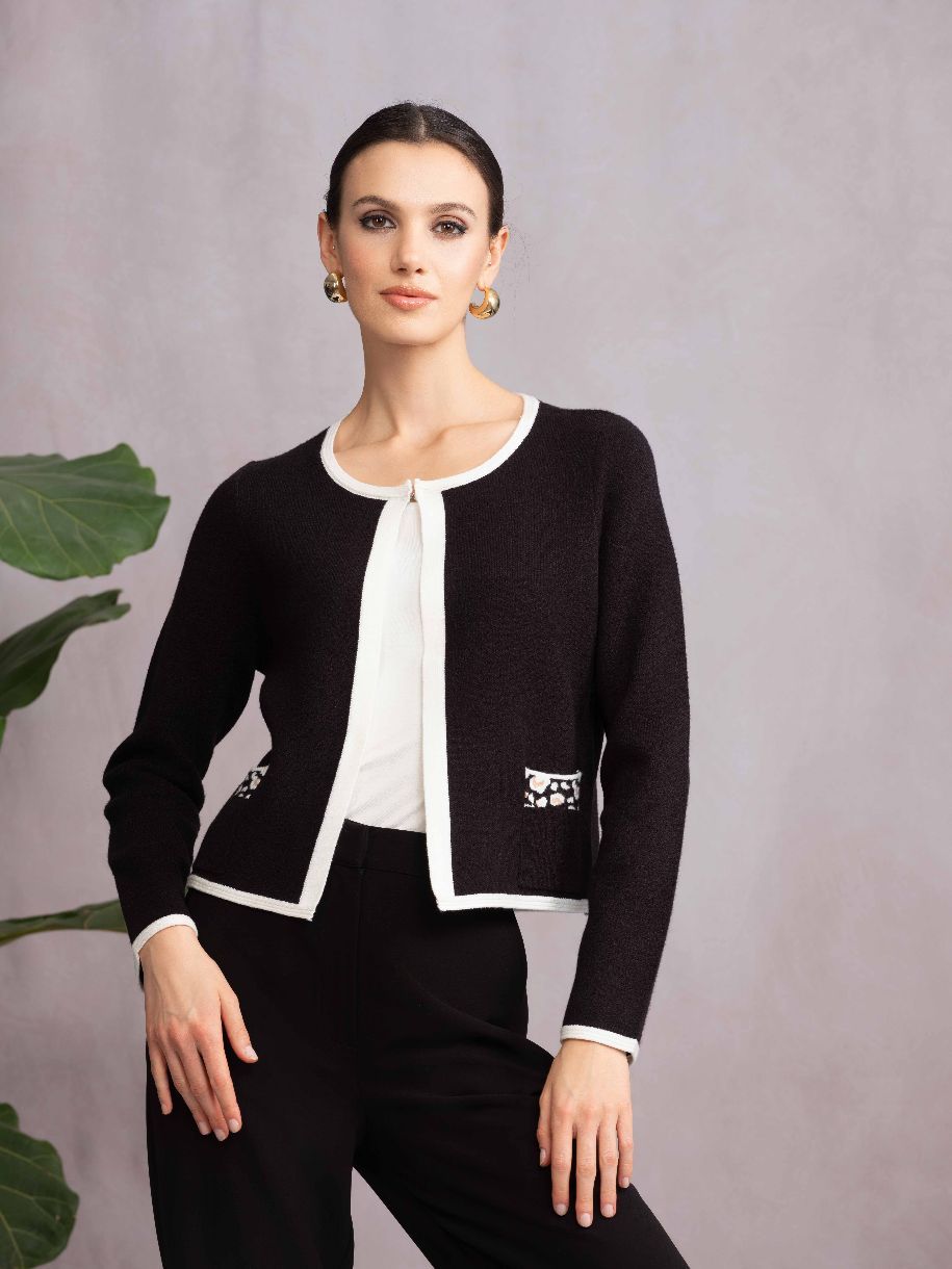 CARDIGAN M LONGUE - ALISON SHERI - A46448