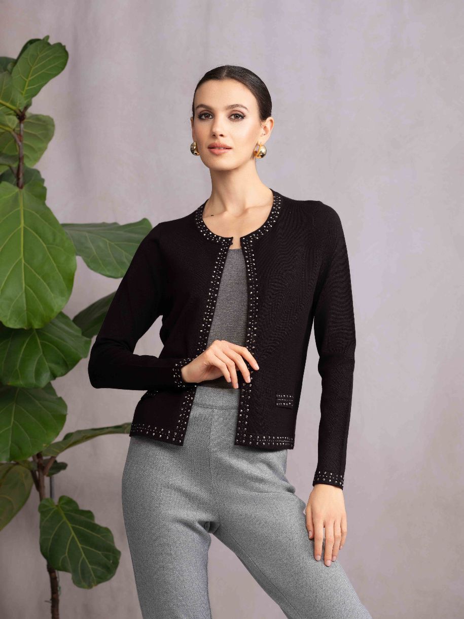 CARDIGAN M LONGUE - ALISON SHERI - A46460