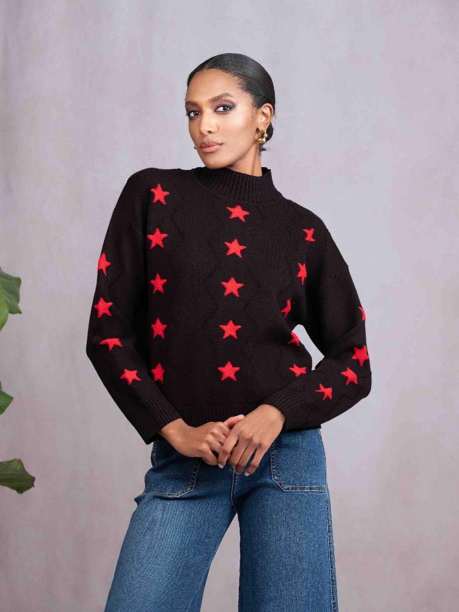 CHANDAIL COL MAO - ALISON SHERI - A46486
