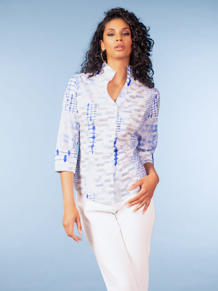 BLOUSE IMPRIMÉ - ALISON SHERI - A47175