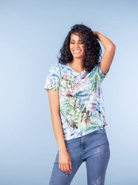 T-SHIRT IMPRIMÉ - ALISON SHERI - A47315