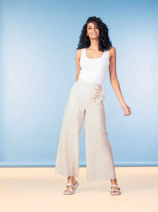 PANTALON RAYURES - ALISON SHERI - A47341