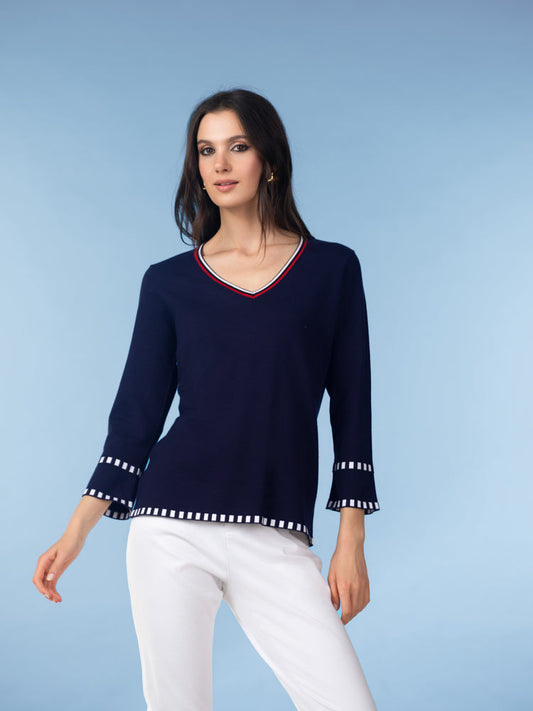 CHANDAIL MANCHE 3/4 - ALISON SHERI - A47460