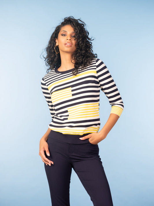 CHANDAIL RAYURES - ALISON SHERI - A47485