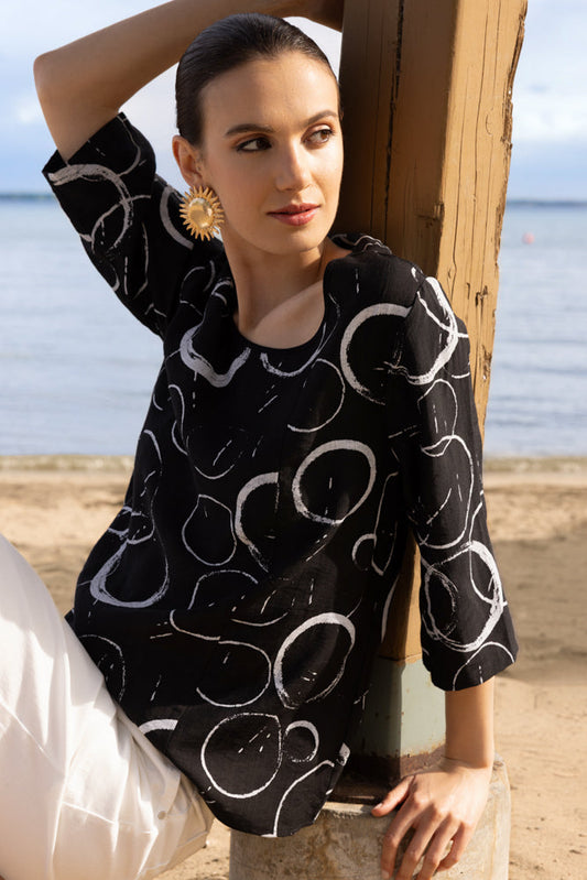 BLOUSE IMPRIMÉ - ALISON SHERI - A47607