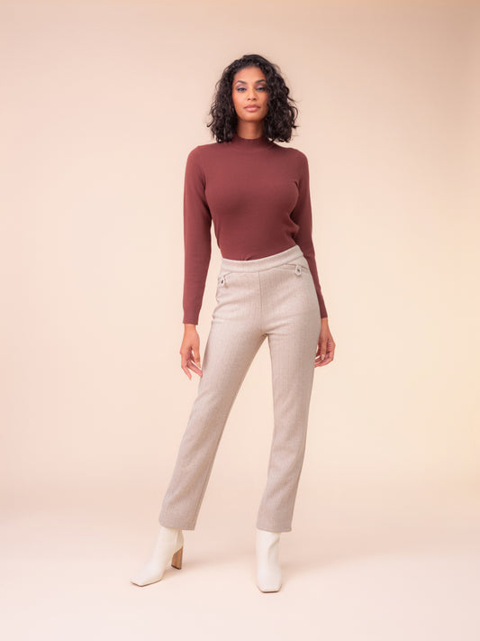 Pantalon tweed - Alison Sheri - A48018