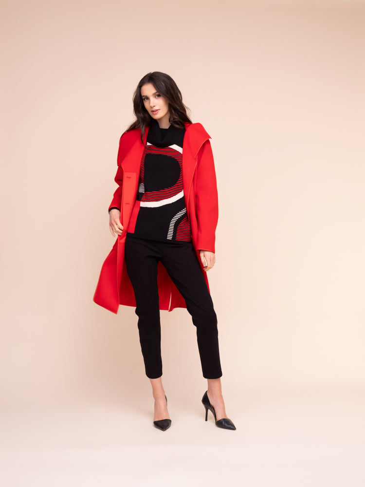 Manteau mi-long - Alison Sheri - A48076