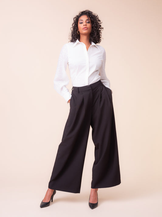 Chemise manche voilé - Alison Sheri - A48137
