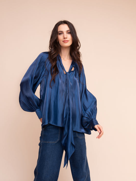 Chemise de Satin - Alison Sheri - A48203