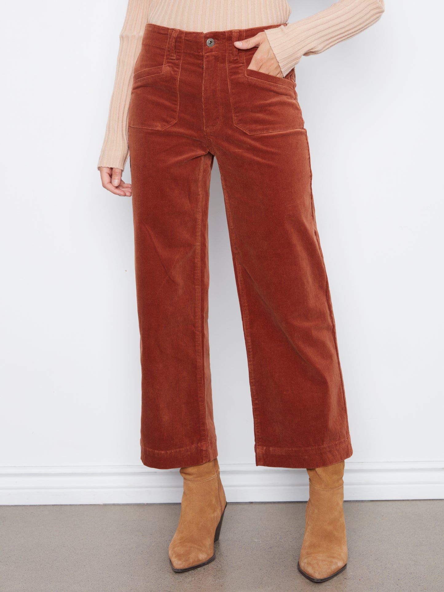 Pantalon velours - Charlie B - 5660RR