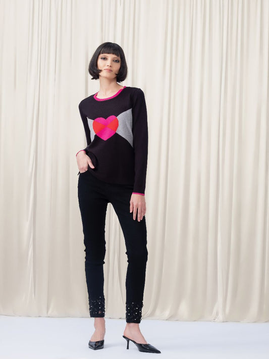 CHANDAIL MANCHE LONGUE - ELENA WANG - EW35021