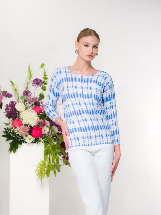 CHANDAIL MANCHE 3/4- ELENA WANG - EW36058