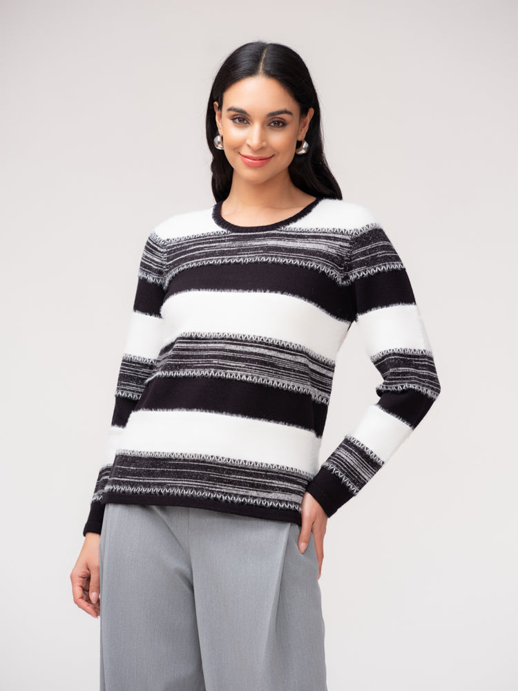 Chandail rayures - Élena Wang - EW37055