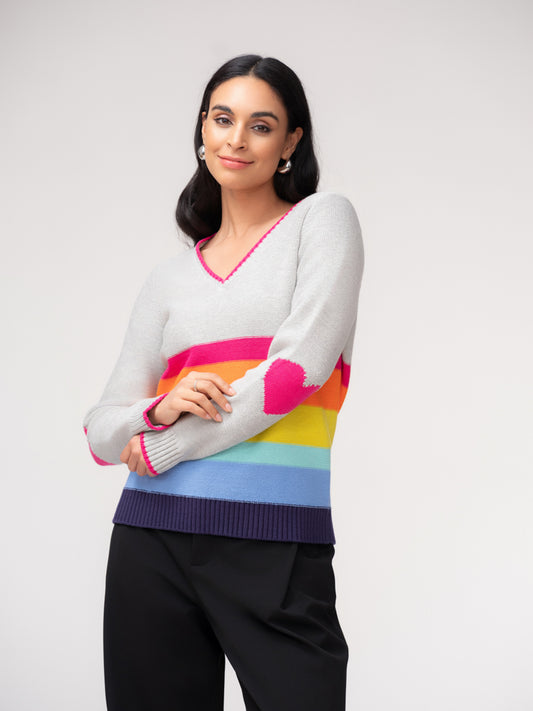 Chandail col V - Élena Wang - EW37172