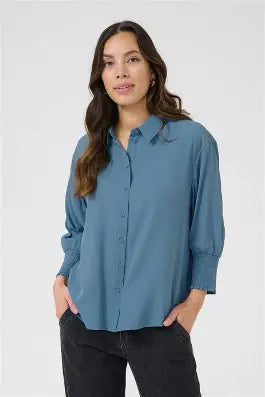 CHEMISE MANCHE 3/4 - CREAM - 10606063
