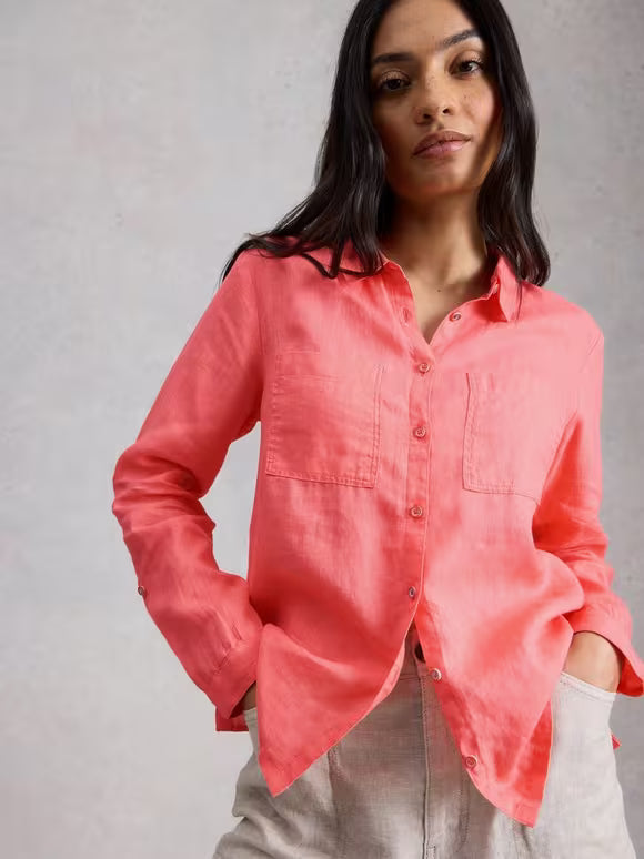 CHEMISE DE LIN- WHITE STUFF- 445248
