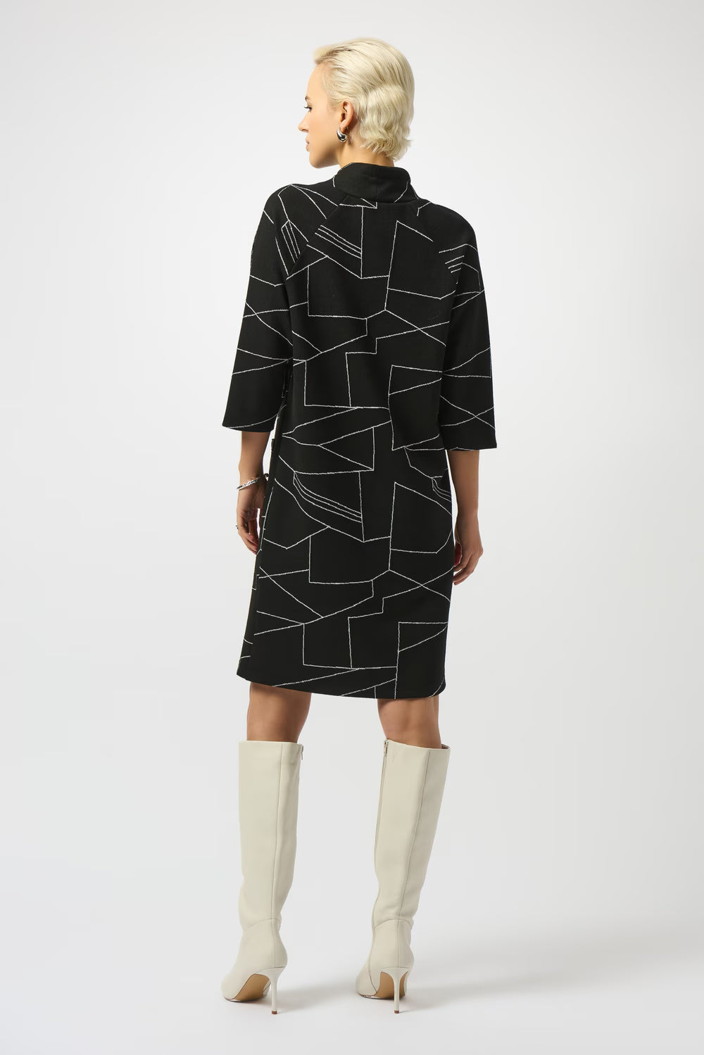 ROBE MI-LONGUE - JOSEPH RIBKOFF - 253197