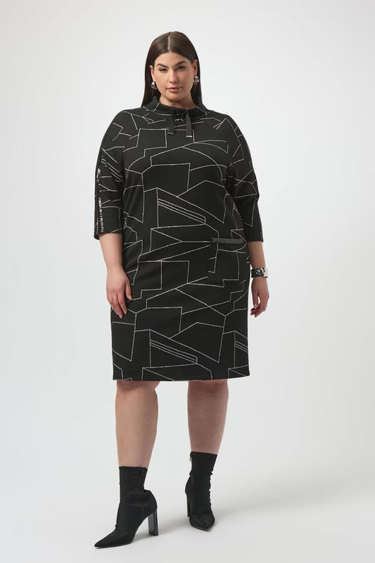 ROBE MI-LONGUE - JOSEPH RIBKOFF - 253197